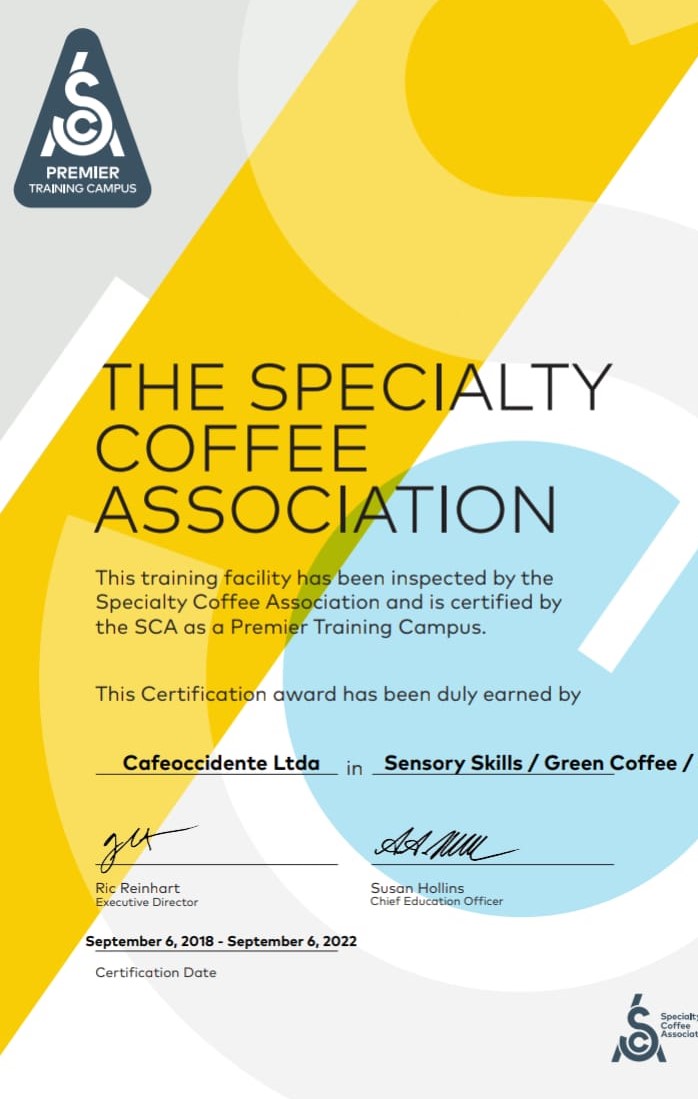 Nariño tiene su primera academia de cafés especiales acreditada por la SCA Nariño tiene su primera academia de cafés especiales acreditada por la SCA