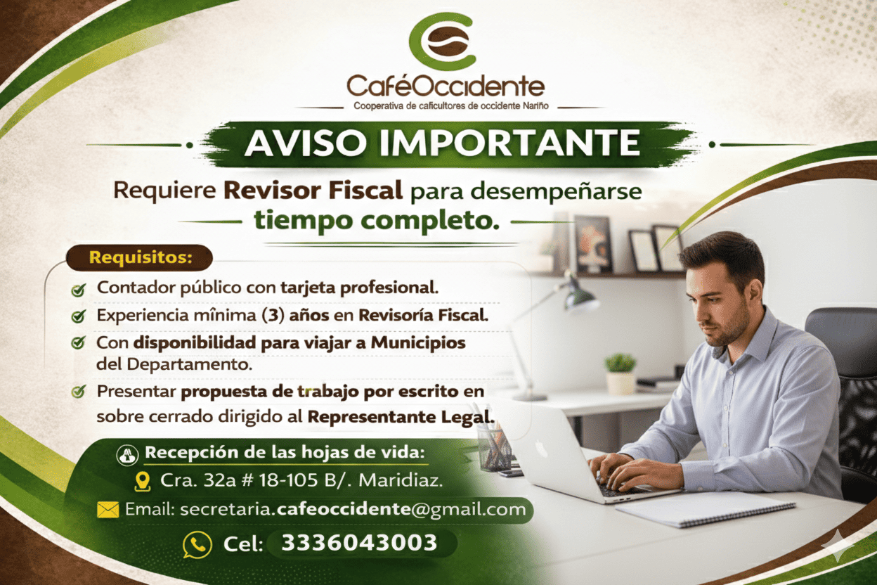 CONVOCATORIA REVISOR FISCAL